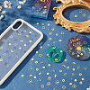 300~400Pcs 10 Style Brass Cabochons MRMJ-OC0003-83-5