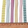 18 Yards 6 Colors Polyester Ribbon SRIB-C001-B03-4