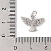 Rack Plating Brass & Cubic Zirconia Pendants KK-L216-052P-3