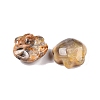 Natural Crazy Agate Cat Paw Print Figurines DJEW-N003-03F-2