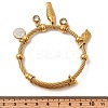 304 Stainless Steel Charm Bangles for Women BJEW-Z141-02G-5