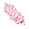MIYUKI Delica Glass Seed Beaded Connector Charms PALLOY-MZ01025-3