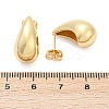 Rack Plating Brass Teardrop Stud Earrings X-EJEW-R150-05G-4