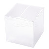 Frosted PVC Rectangle Favor Box Candy Treat Gift Box CON-BC0006-38-1