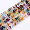 Faceted Glass Rondelle Beads Strands X-GF3x6mm-5-4