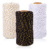 3Rolls 3 Colors Two Tone Cotton String Threads OCOR-TA0002-94-1