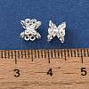 Rack Plating Flower Brass Beads KK-F873-26S-2