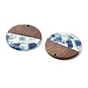 Resin and Walnut Pendants FIND-R051-05E-2