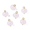 Alloy Glass Pendants GLAA-P080-03G-05-1