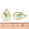 304 Stainless Steel Epoxy Resin Pendants STAS-T072-18-4