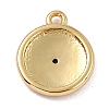 Brass Micro Pave Cubic Zirconia Charms ZIRC-I054-13G-03-3