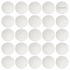 30Pcs Aluminium Alloy Blank Flat Round Sheet DIY-BC0014-47-1