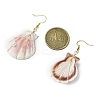 4 Pairs Brass Dangle Earrings EJEW-TA00605-3
