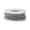 Tarnish Resistant 304 Stainless Steel Ball Chains CHS-A002D-1.5mm-4
