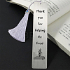Fingerinspire 3Pcs Stainless Steel Bookmarks AJEW-FG0001-44F-5
