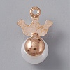 Resin Imitation Pearl Pendants LS-FIND-TAC0002-041D-2
