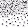 500Pcs Acrylic Beads SACR-TA0001-55R-1
