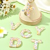 26Pcs 26 Styles Transparent Epoxy Resin Pendants CRES-YW0002-28E-5