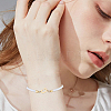 1pc Adjustable Nylon Cord Slider Bracelets for Women BJEW-LP0001-33C-G-4