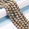 Natural Maifanite/Maifan Stone Beads Strands G-I187-4mm-01-7