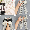 5Pcs 5 Colors Cloth Bowknot Hair Barrettes PHAR-SP0001-15-4