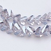 Electroplate Glass Beads Strands EGLA-J145-4mm-PL03-3