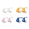 Hypoallergenic Bioceramics Zirconia Ceramic Stud Earrings EJEW-C065-03E-2