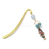 Japanese Style Maneki-neko Bookmark AJEW-JK00260-04-1