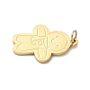 Christmas Theme 304 Stainless Steel Pendants LS-STAS-Z164-02G-02-2