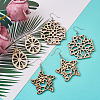 DIY Filigree Joiners Dangle Earring Making Kits DIY-TA0003-12P-7