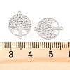 Long-Lasting Plated Brass Links Connector Charms KK-K336-45P-3