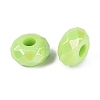 Opaque Acrylic European Beads OACR-E033-23L-2