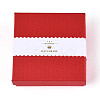 12Pcs 6 Colors Cardboard Jewelry Set Boxes CBOX-N015-05B-3