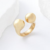 304 Stainless Steel Cuff Open Rings RY3631-8-1