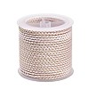 11M Polyester Braided Cord with Cotton Core & Metallic Thread OCOR-Z006-01-05-1