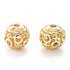 Alloy Hollow Beads PALLOY-P238-12G-RS-2