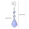 Glass Leaf Hanging Ornaments PW-WG86853-05-1