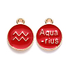 Alloy Enamel Pendants LS-X-ENAM-S124-01B-07J-1
