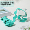 12 Yards 6 Colors Polyester Wavy Fringe Trim Ribbon OCOR-GF0005-56-6