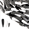 3 Styles Teardrop Shape Porcelain Mosaic Tiles PW-WGBCD43-29-1