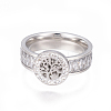 304 Stainless Steel Finger Rings RJEW-F098-03P-1