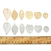 24Pcs 12 Styles Brass Pendants KKC-FS0001-01-5
