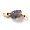 Natural Labradorite Links Connectors G-K316-02C-G-RS-2