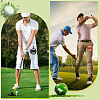 CHGCRAFT 2Pcs 2 Colors Imitation Leather Golf Tees Storage Bags AJEW-CA0003-31-6