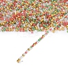 4 Colors 11/0 Christmas TOHO Round Seed Beads SEED-X0058-29-3