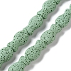 Fish Dyed Natural Lava Rock Beads Strands G-O126-01A-06-1