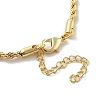 Heart Brass Micro Pave Clear Cubic Zirconia Pendant Necklaces for Women NJEW-S385-04A-G-4