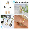 100Pcs Alloy Enamel Pendants ENAM-ME0001-53-5