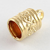 Tibetan Style Alloy Cord Ends LS-TIBE-090-G-NR-2