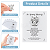 DIY Funeral Memorial Charm Keepsakes Brooch Making Kit DIY-FH0006-35A-5